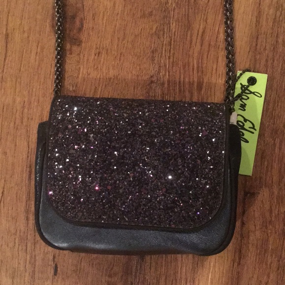 Sam Edelman Waverly Midnight Glitter Crossbody - Picture 5 of 14
